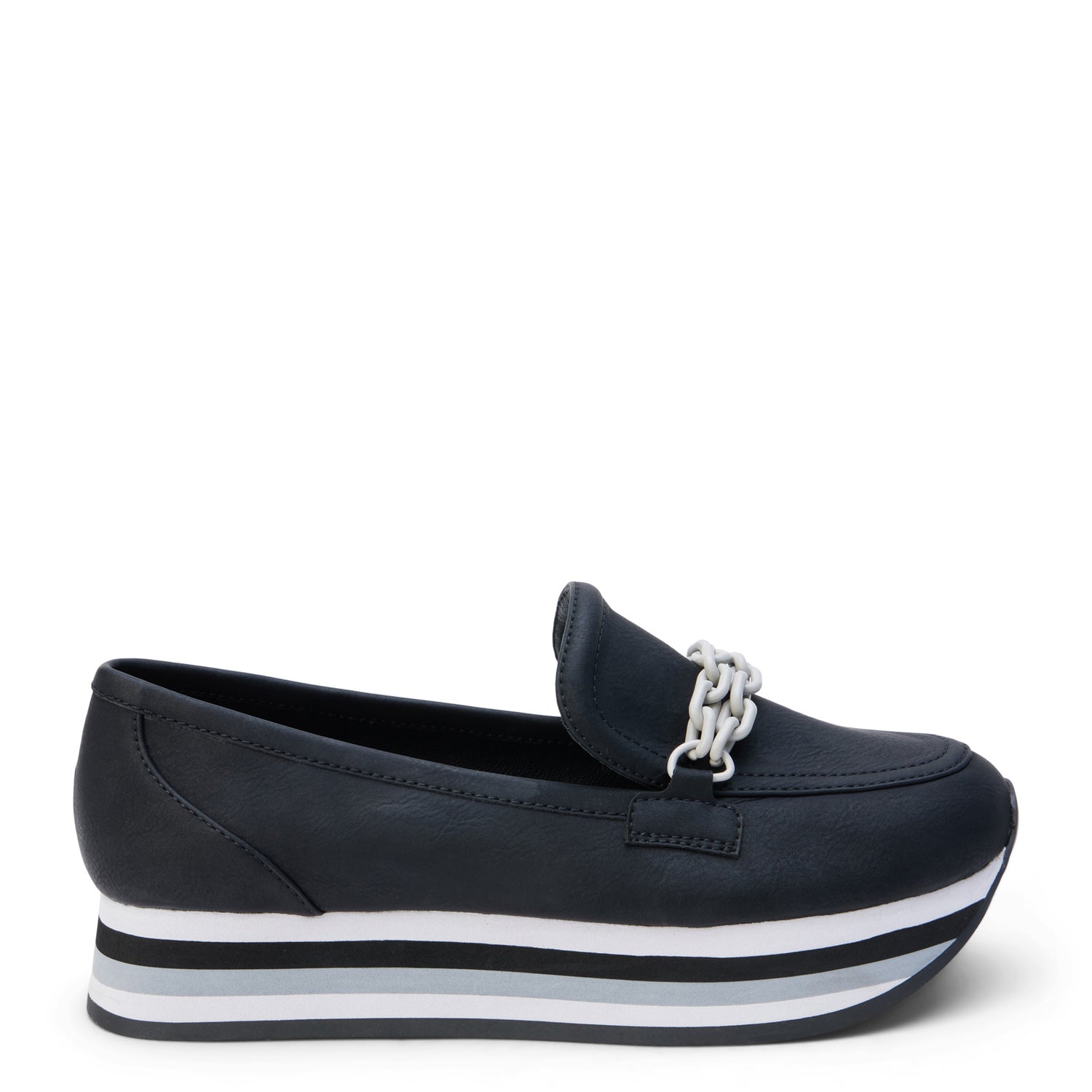 Peltz Shoes  Women's Coconuts by Matisse Carleen Loafer BLACK CARLEEN BLACK