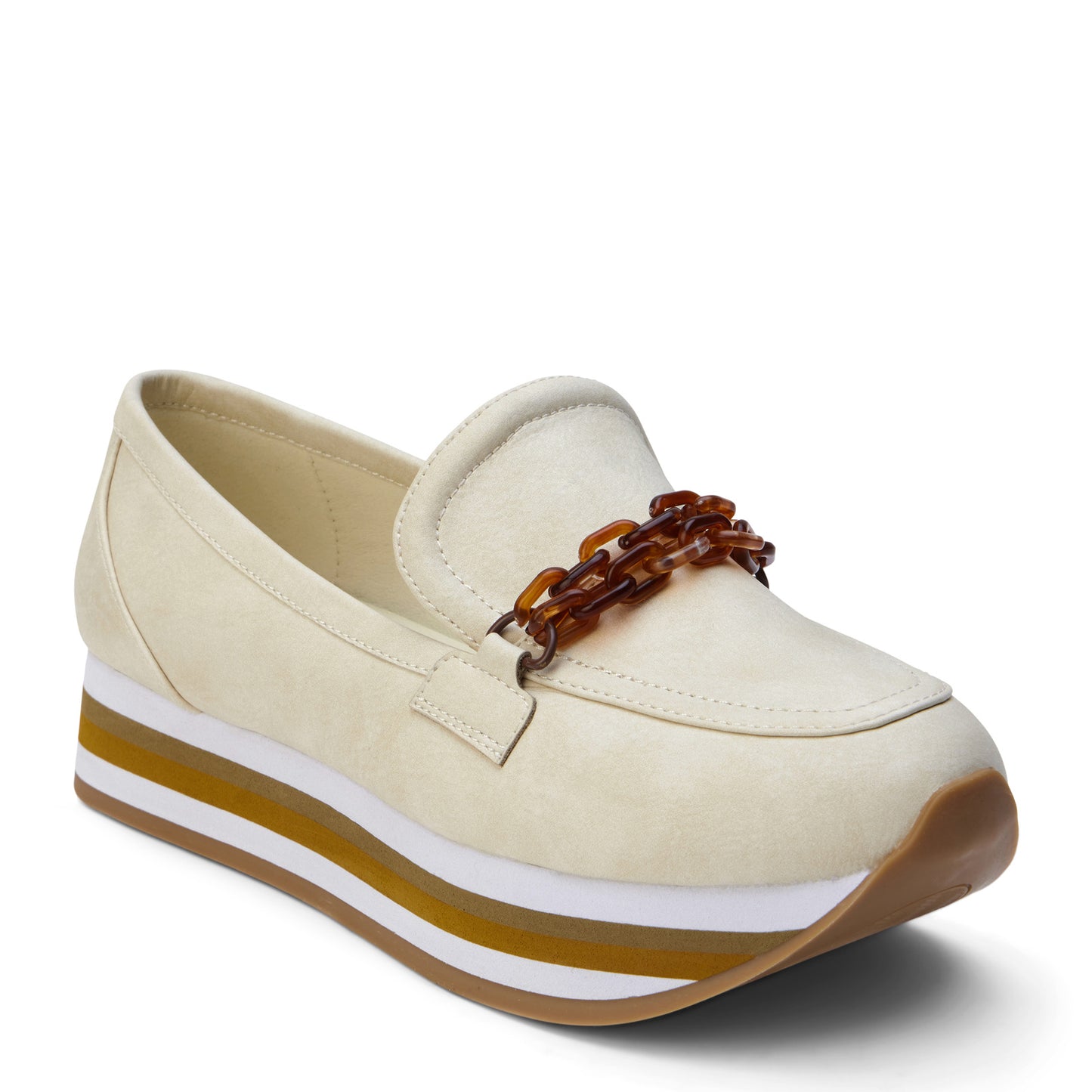 Peltz Shoes  Women's Coconuts by Matisse Carleen Loafer IVORY CARLEEN IVORY