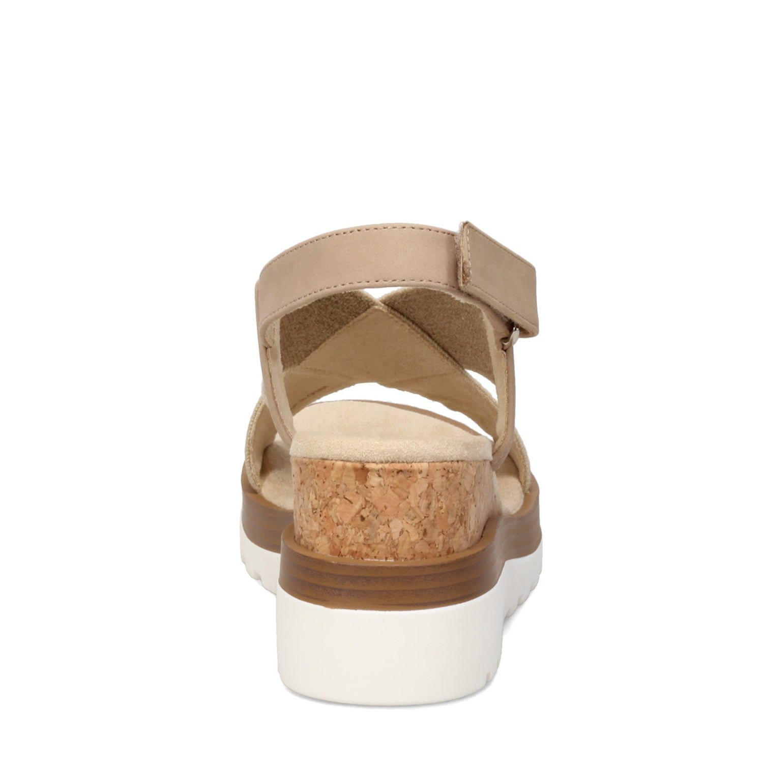 Peltz Shoes  Women's Vaneli Carlin Sandal NATURAL CARLIN-NATURAL