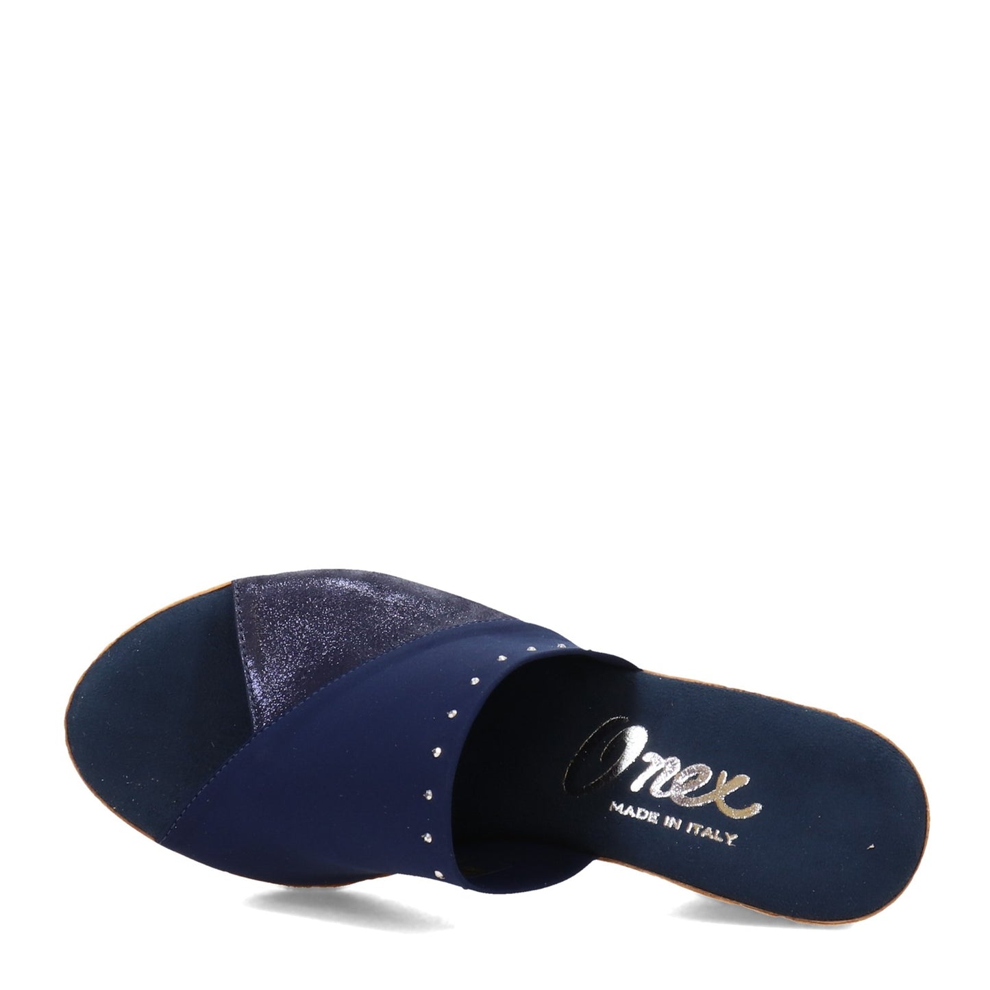 Peltz Shoes  Women's Onex Cathi Sandal NAVY CATHI-NAVY