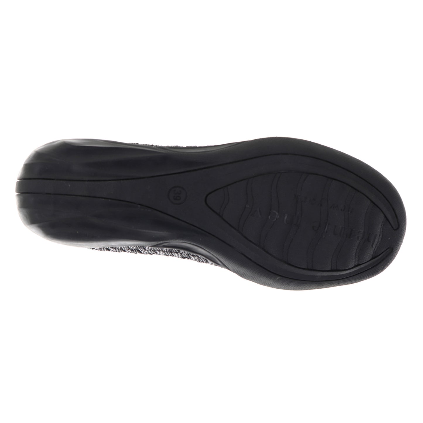 Peltz Shoes  Women's Bernie Mev Catwalk Slip-On BLACK SHIMMER CATWALK BLKSHIM