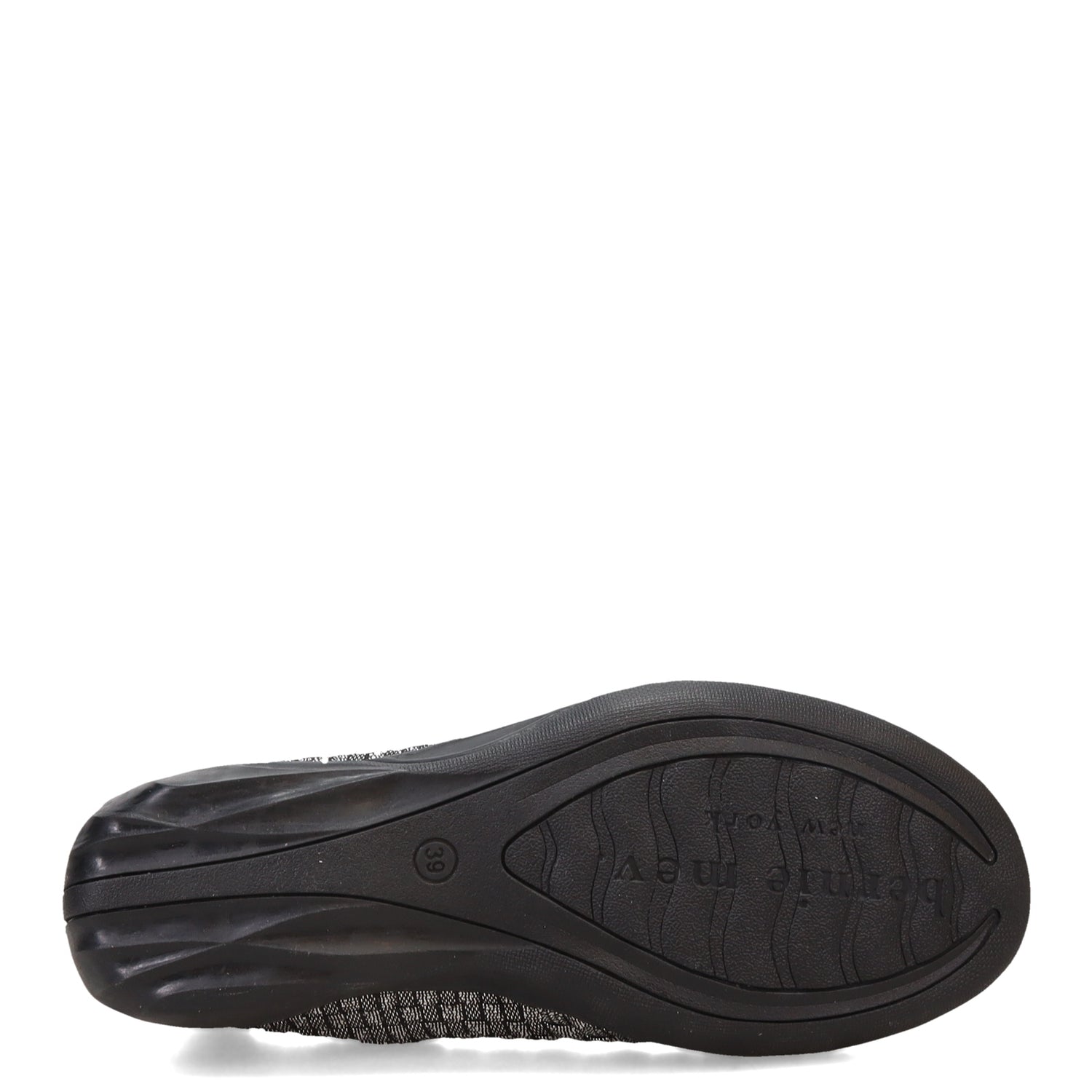 Peltz Shoes  Women's Bernie Mev Catwalk Slip-On BLACK SHIMMER CATWALK BLKSHIM