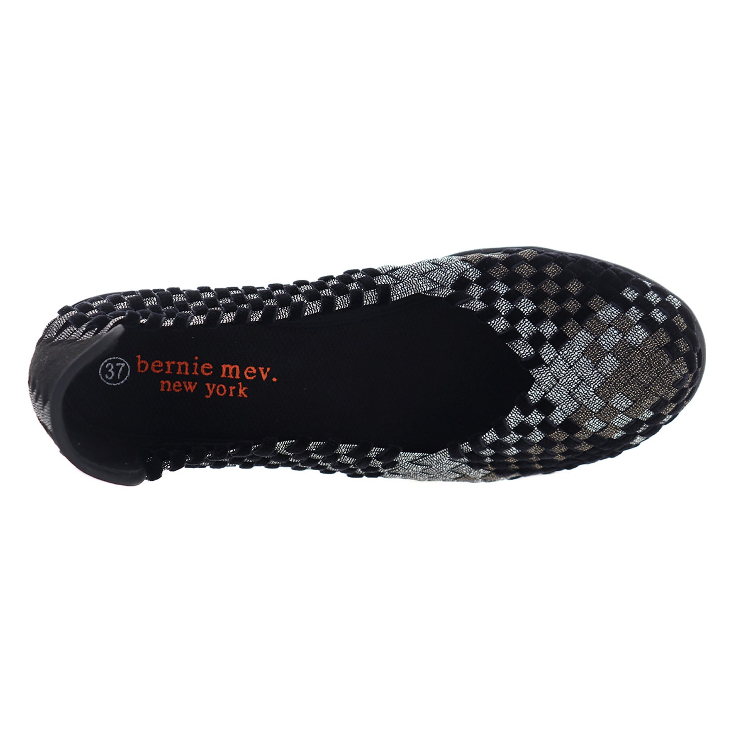 Peltz Shoes  Women's Bernie Mev Catwalk Slip-On GLAM MIX CATWALK GLAM MI