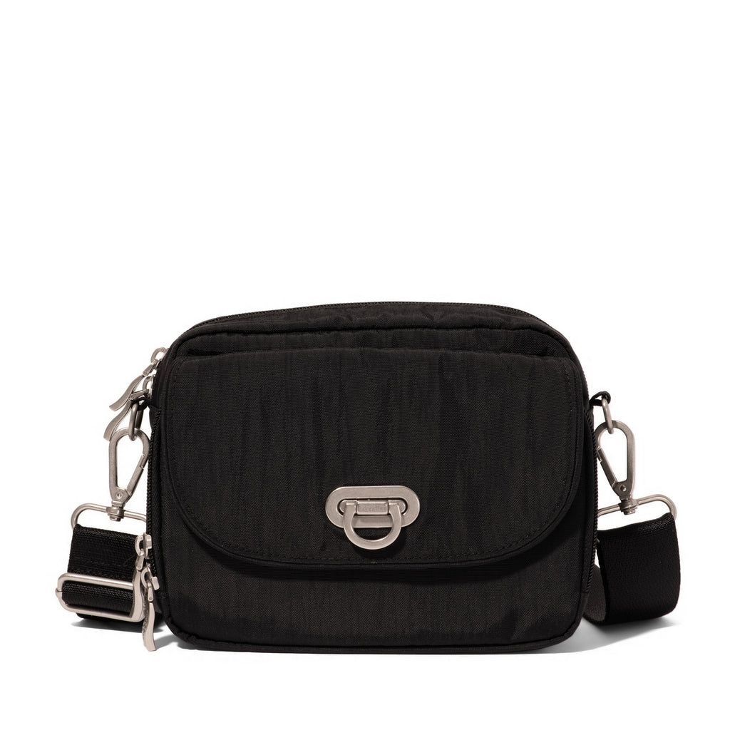 Baggallini Coastal Flip Lock Camera Bag Crossbody