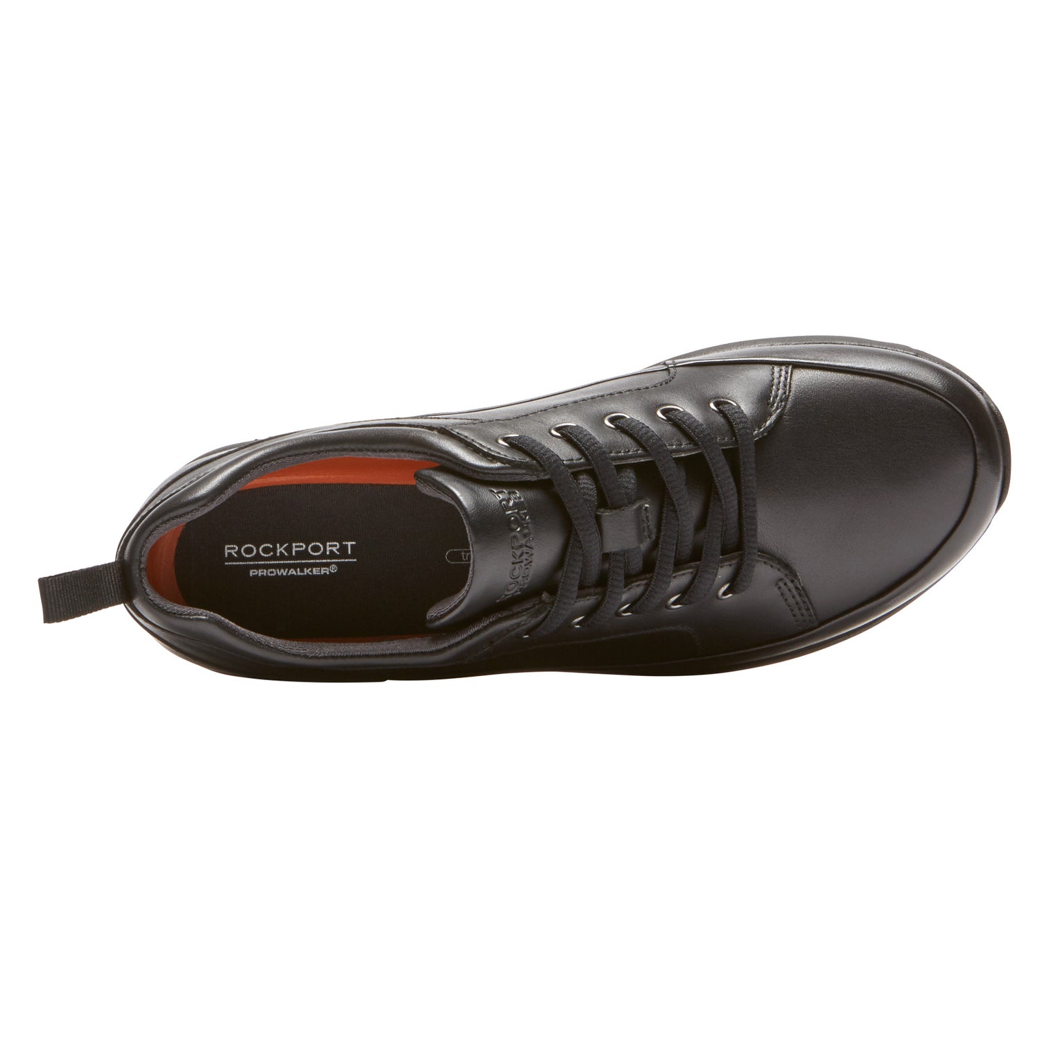 Peltz Shoes  Women's Rockport Prowalker Waterproof Walking Shoe BLACK CG8777