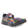 Peltz Shoes  Women's Bernie Mev Mish Slip-On BLACK MULTI CHARM BLKMLT