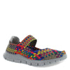 Peltz Shoes  Women's Bernie Mev Charm Slip-On BRONZE MULTI CHARM BRNZ MLT