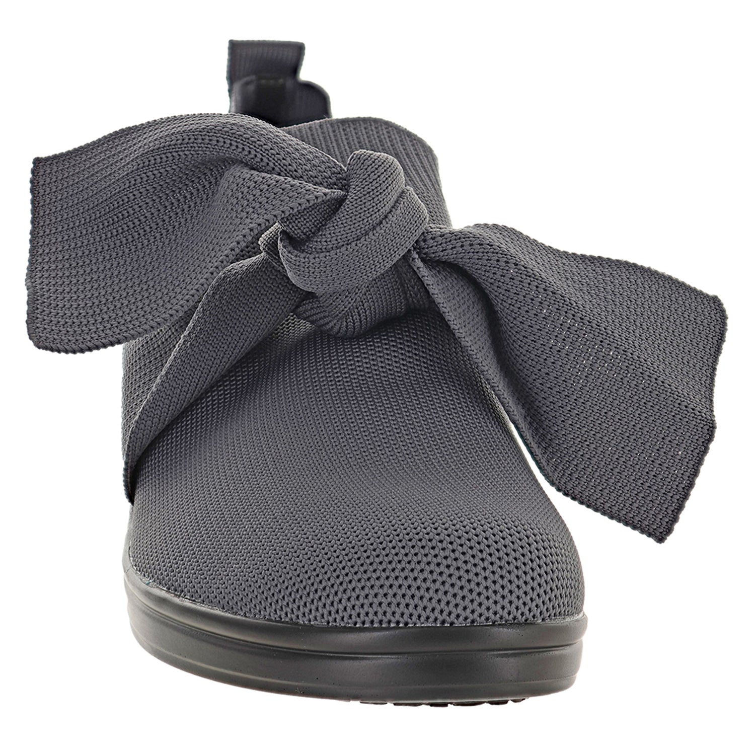 Peltz Shoes  Women's Bernie Mev Chesca Serenity Shootie DARK GREY CHESCA SER DKGR