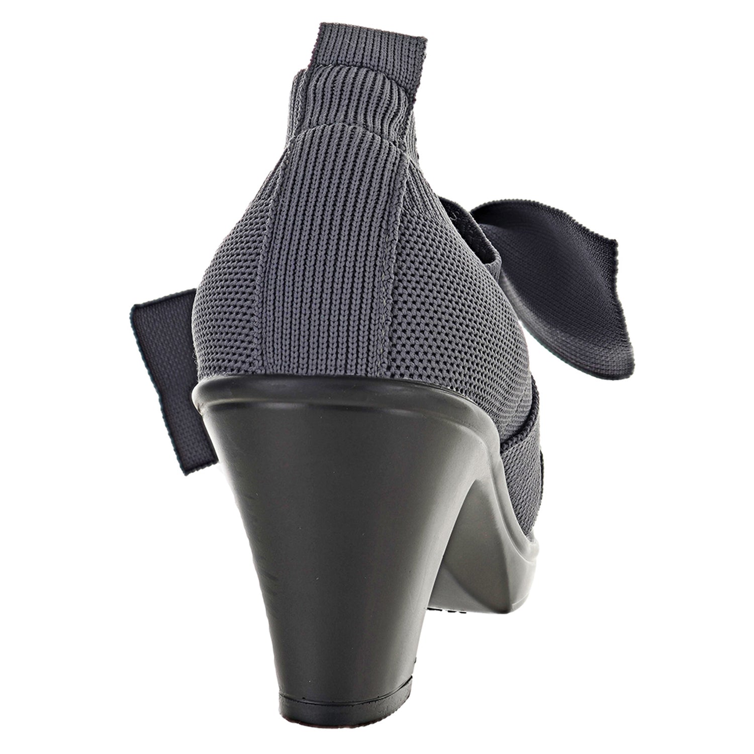 Peltz Shoes  Women's Bernie Mev Chesca Serenity Shootie DARK GREY CHESCA SER DKGR