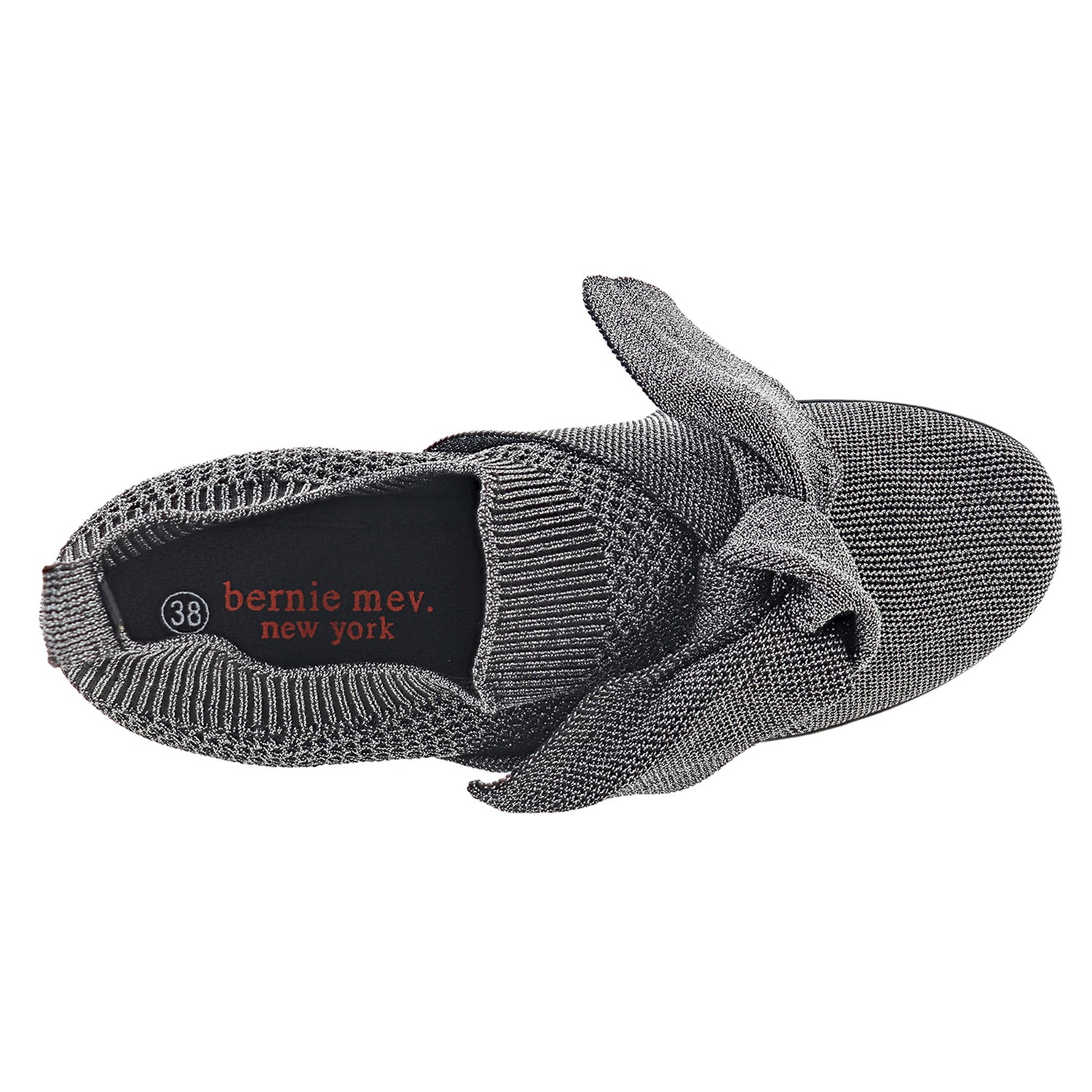 Peltz Shoes  Women's Bernie Mev Chesca Serenity Shootie PEWTER CHESCA SER PEW