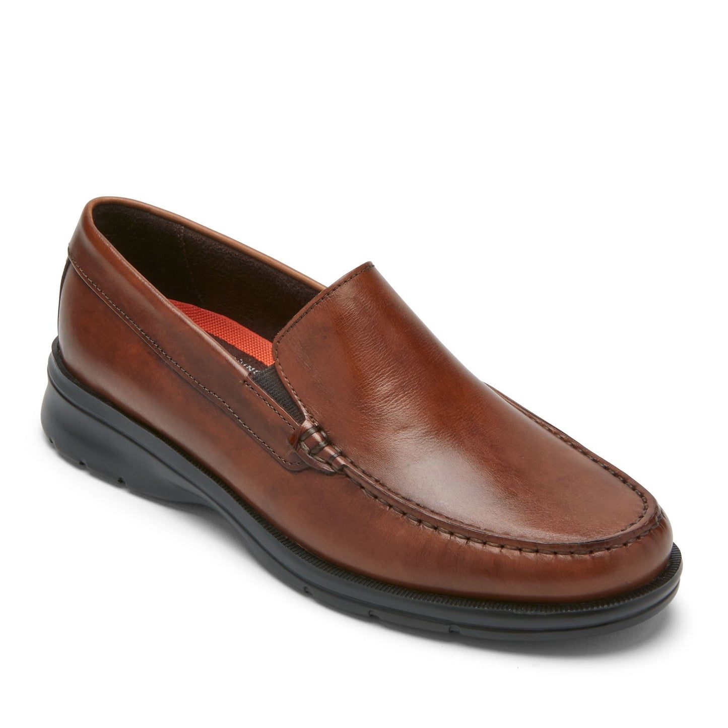 Peltz Shoes  Men's Rockport Palmer Ventian Loafer COGNAC CI3099