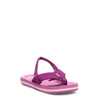 Peltz Shoes  Girl's Reef Little Ahi Sandal - Toddler & Little Kid Purple Rainbow CI4062