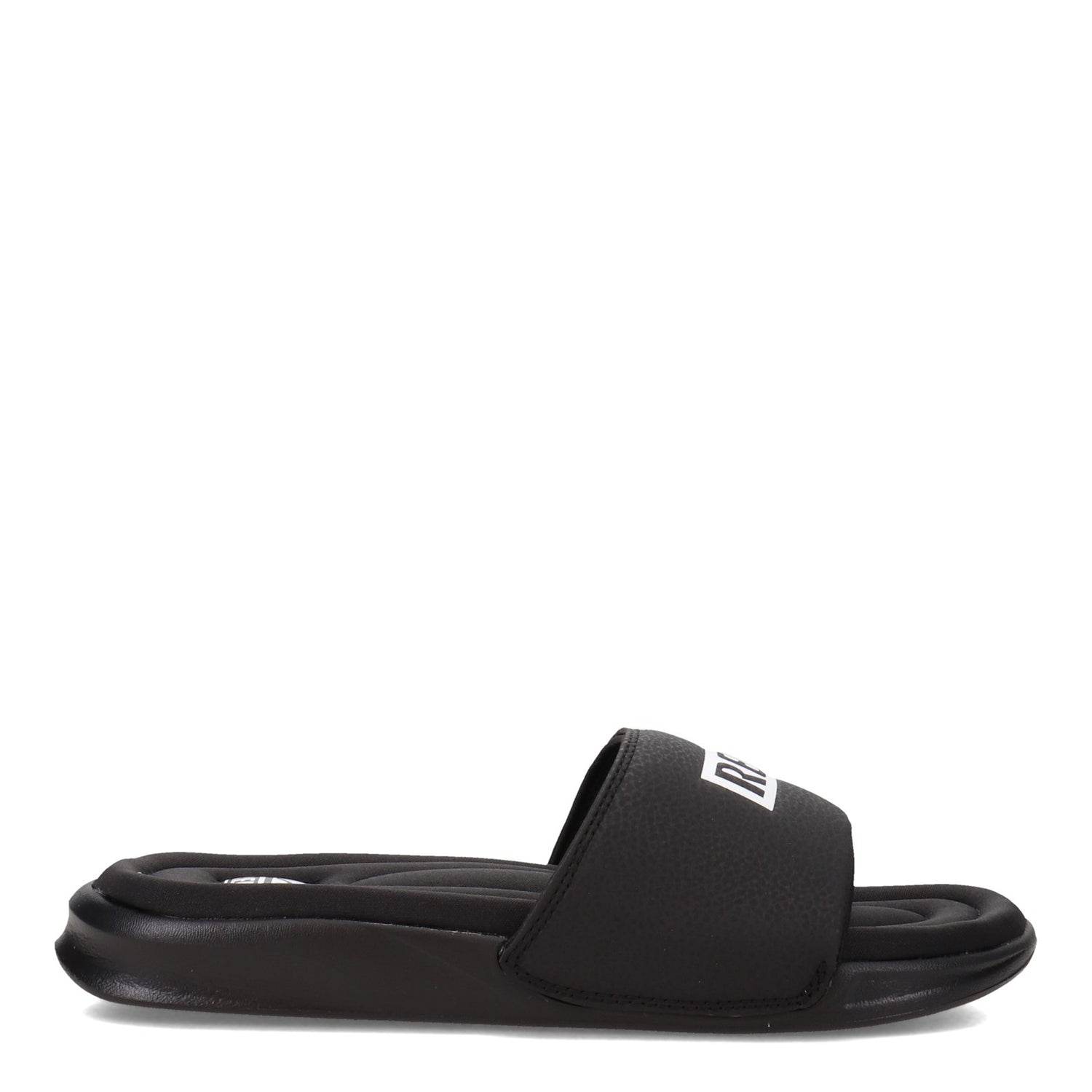 Peltz Shoes  Men's Reef One Puff Slide Black CI6559
