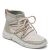 Peltz Shoes  Women's Rockport R-Evolution Bungee Bootie GRAY CI6877