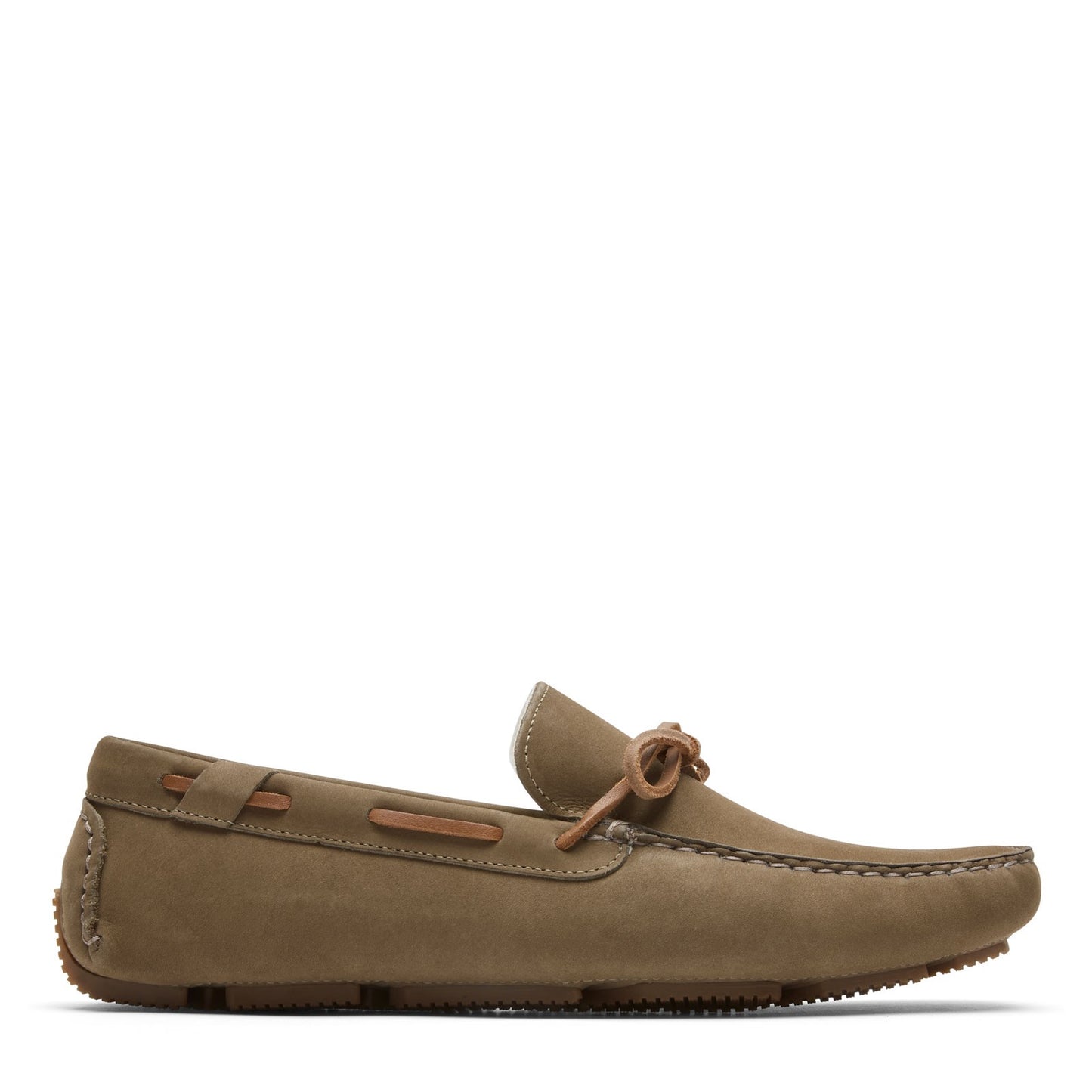 Peltz Shoes  Men's Rockport Rhyder Tie Slipper VICUNA CI7200