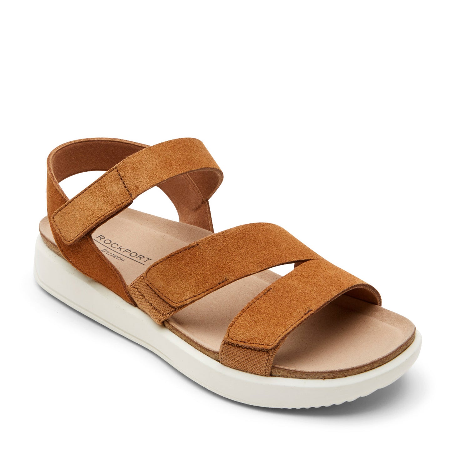 Peltz Shoes  Women's Rockport Kells Bay Sandal HONEY CI7243