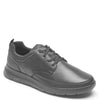 Peltz Shoes  Men's Rockport truFLEX Cayden Plain Toe Oxford BLACK LEATHER CI7682