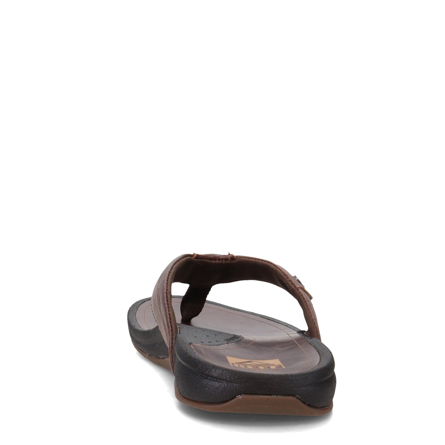 Peltz Shoes  Men's Reef Pacific Sandal Brown Leather CI7991