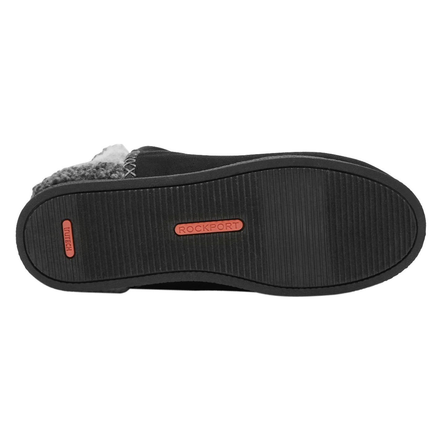 Peltz Shoes  Women's Rockport truTECH Veda Slipper Boot Black Plaid CI8058