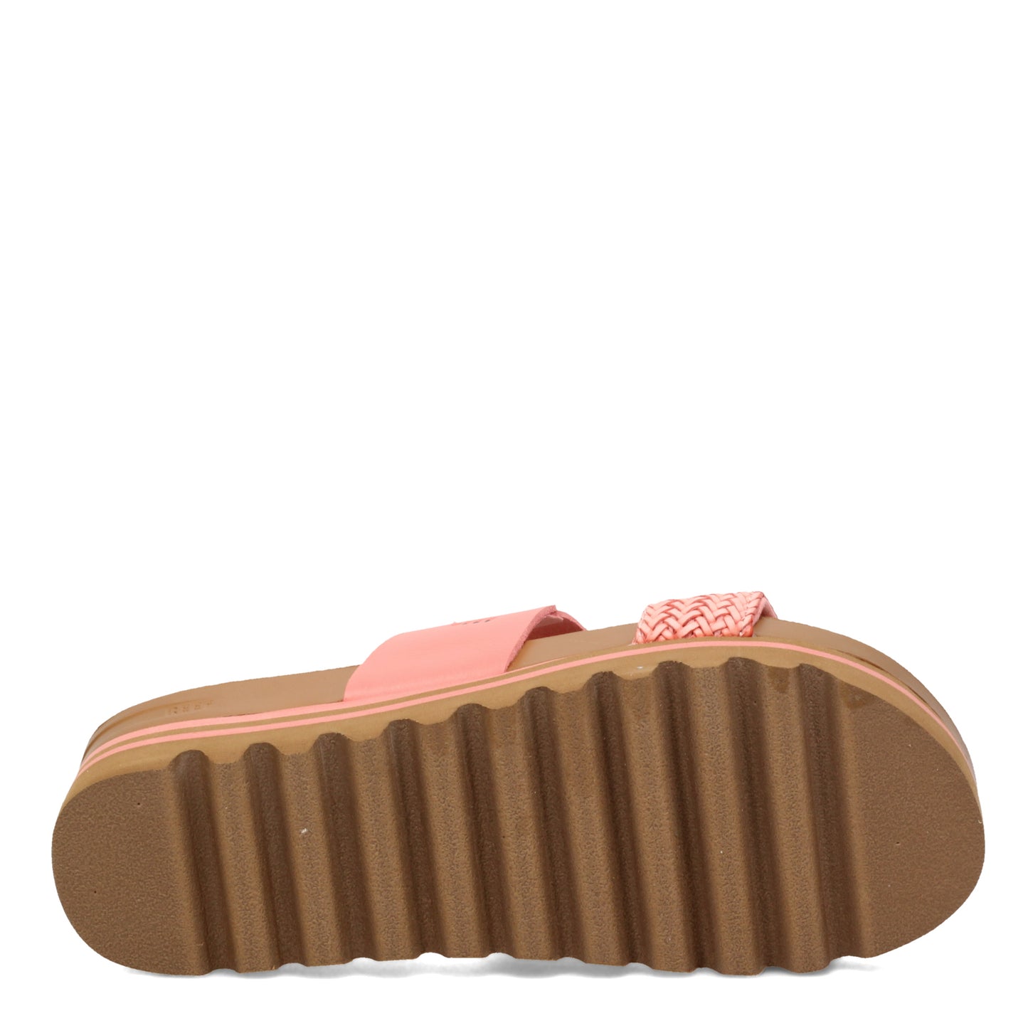 Peltz Shoes  Women's Reef Cushion Vista Hi Slide Black Multi CI8094
