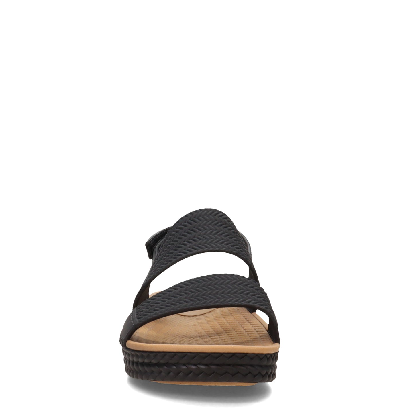 Peltz Shoes  Women's Reef Water Vista Sandal Black/Tan CI8573