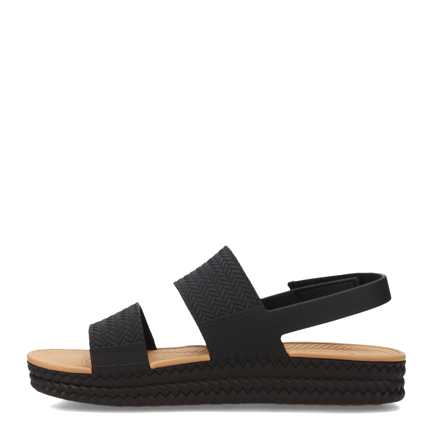 Peltz Shoes  Women's Reef Water Vista Sandal Black/Tan CI8573
