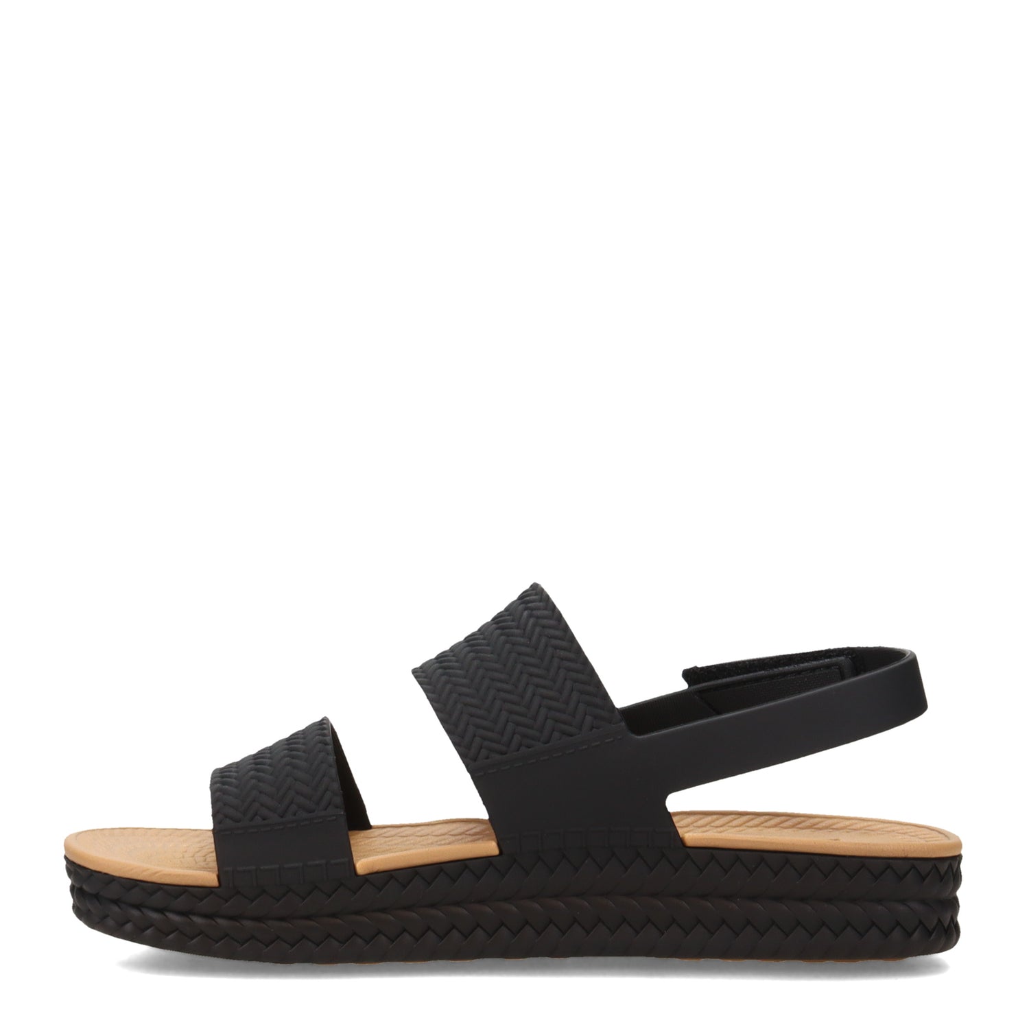 Peltz Shoes  Women's Reef Water Vista Sandal Black/Tan CI8573