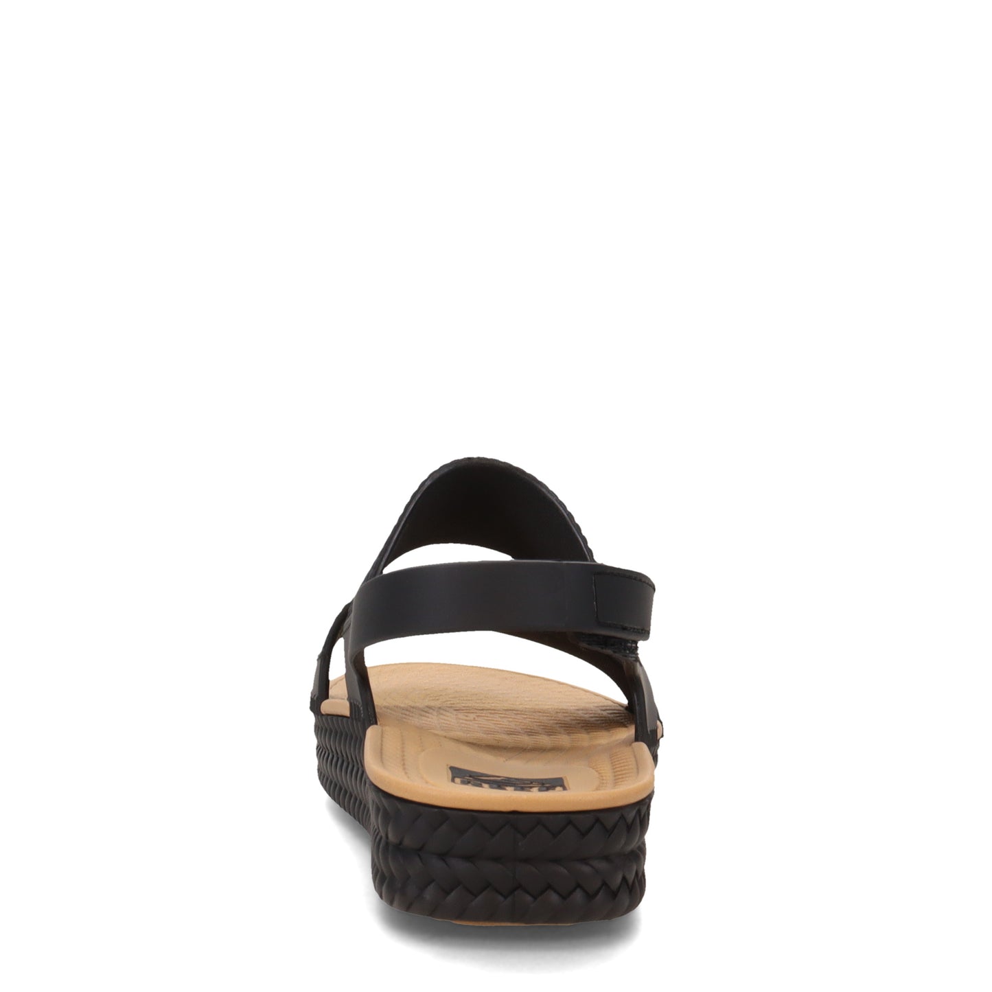 Peltz Shoes  Women's Reef Water Vista Sandal Black/Tan CI8573