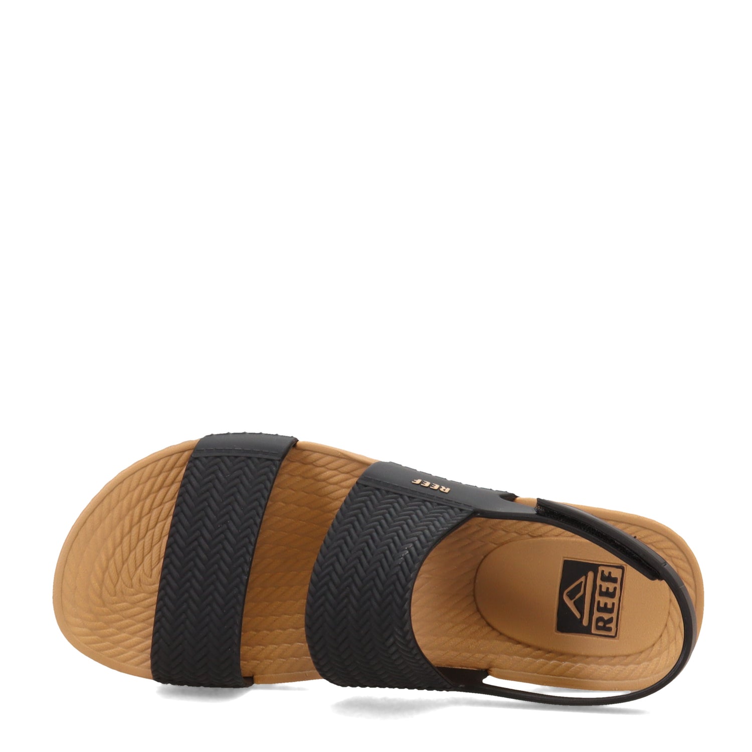 Peltz Shoes  Women's Reef Water Vista Sandal Black/Tan CI8573