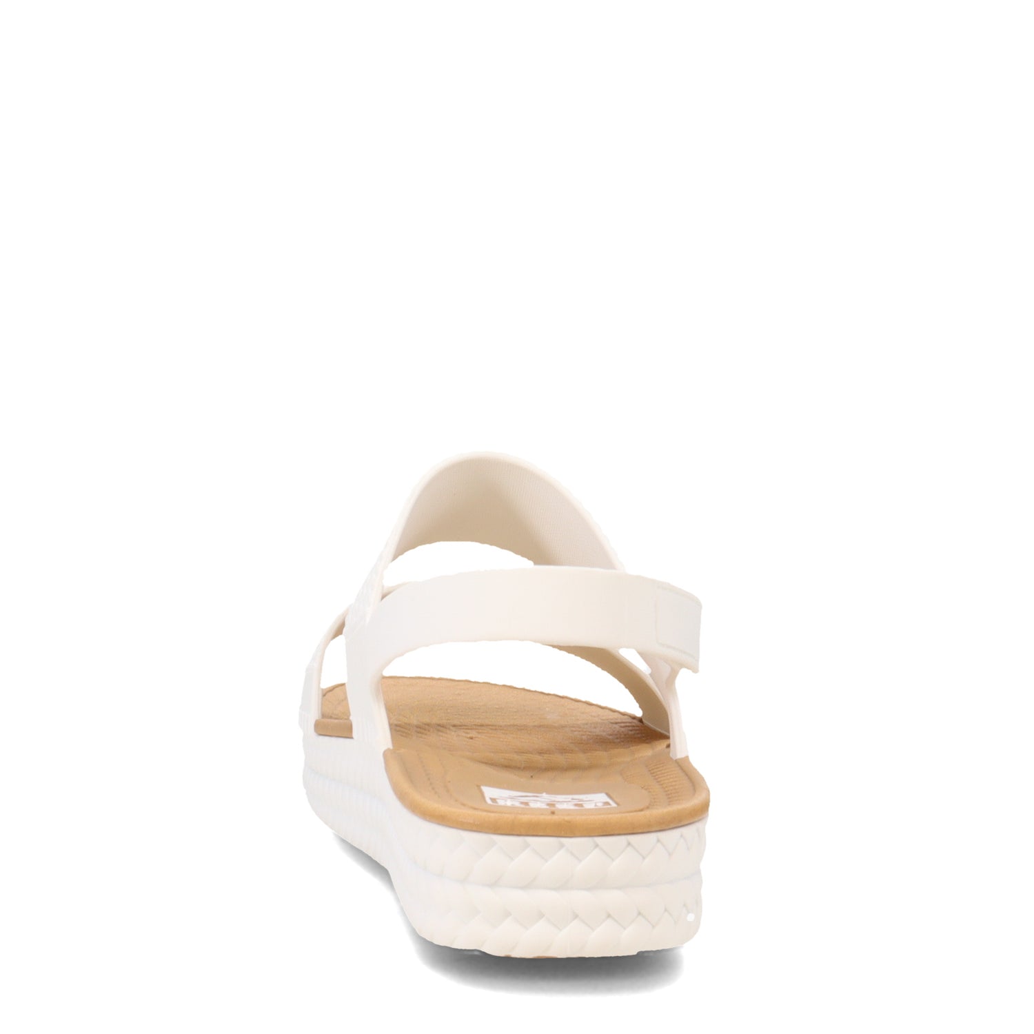 Peltz Shoes  Women's Reef Water Vista Sandal White/Tan CI8574