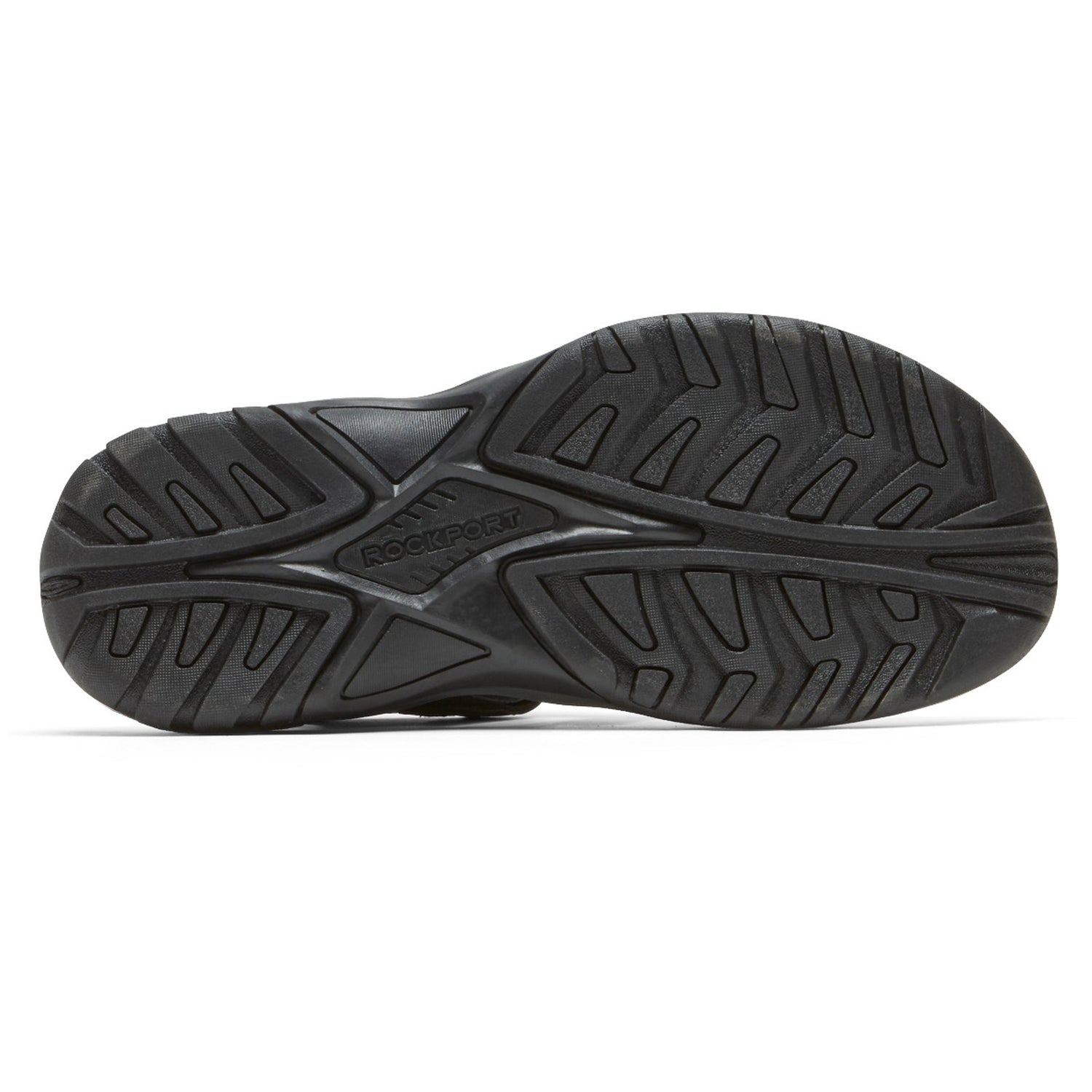 Peltz Shoes  Men's Rockport Byron Fisherman Sandal BLACK CI8913