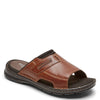 Peltz Shoes  Men's Rockport Darwyn 2 Slide TAN CI9180