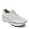 Peltz Shoes  Women's Rockport Prowalker ECO Walking Shoe WHITE CI9285