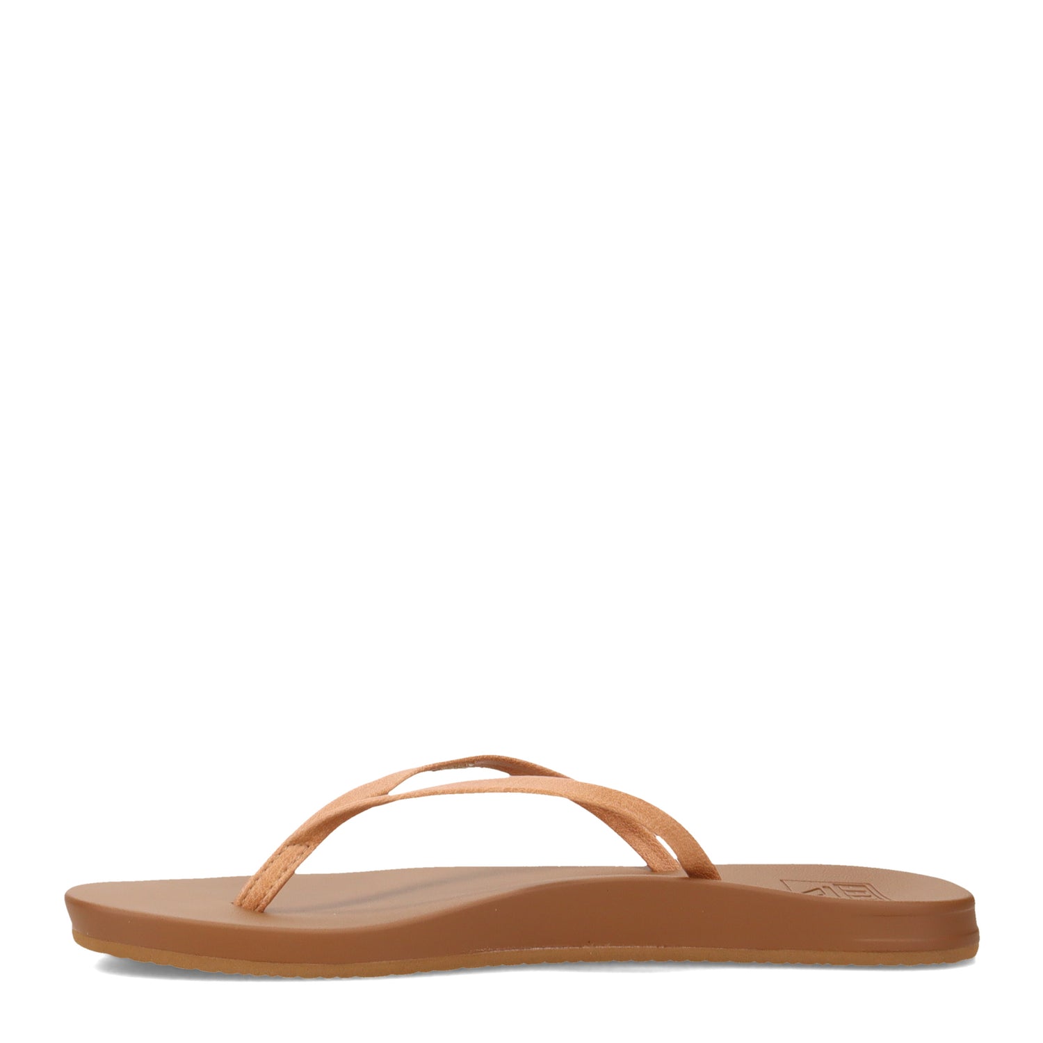 Peltz Shoes  Women's Reef Cushion Bounce Slim Sandal Natural CI9320