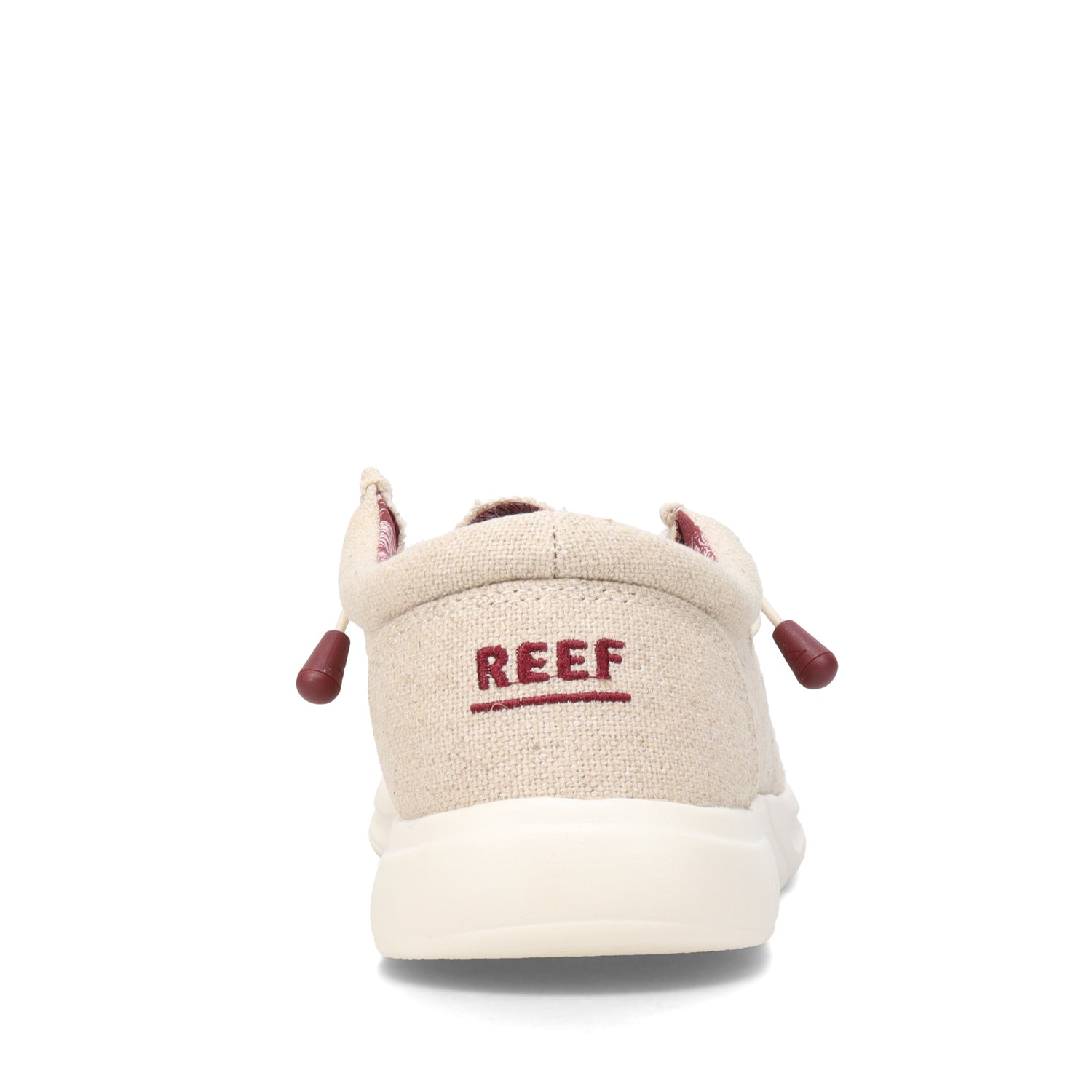 Peltz Shoes  Men's Reef Cushion Coast TX Slip-On Tan Jute CI9402