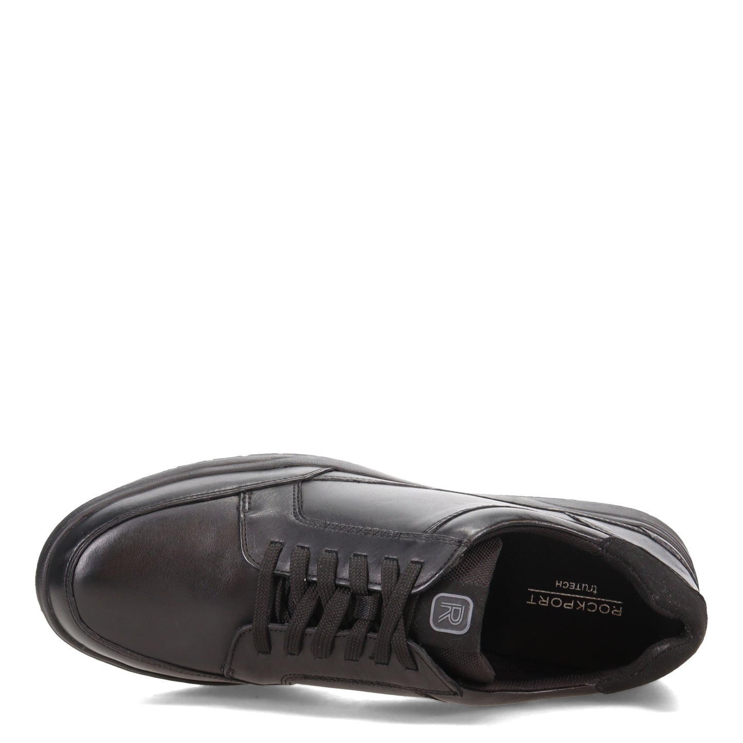 Peltz Shoes  Men's Rockport Bronson Lace To Toe Sneaker BLACK CI9575