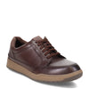 Peltz Shoes  Men's Rockport Bronson Lace To Toe Sneaker DARK BROWN CI9577