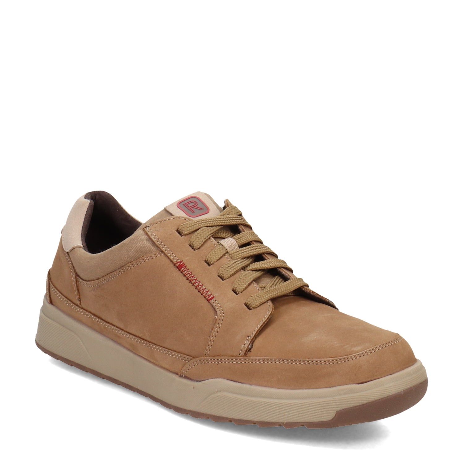Peltz Shoes  Men's Rockport Bronson Lace To Toe Sneaker VICUNA CI9581