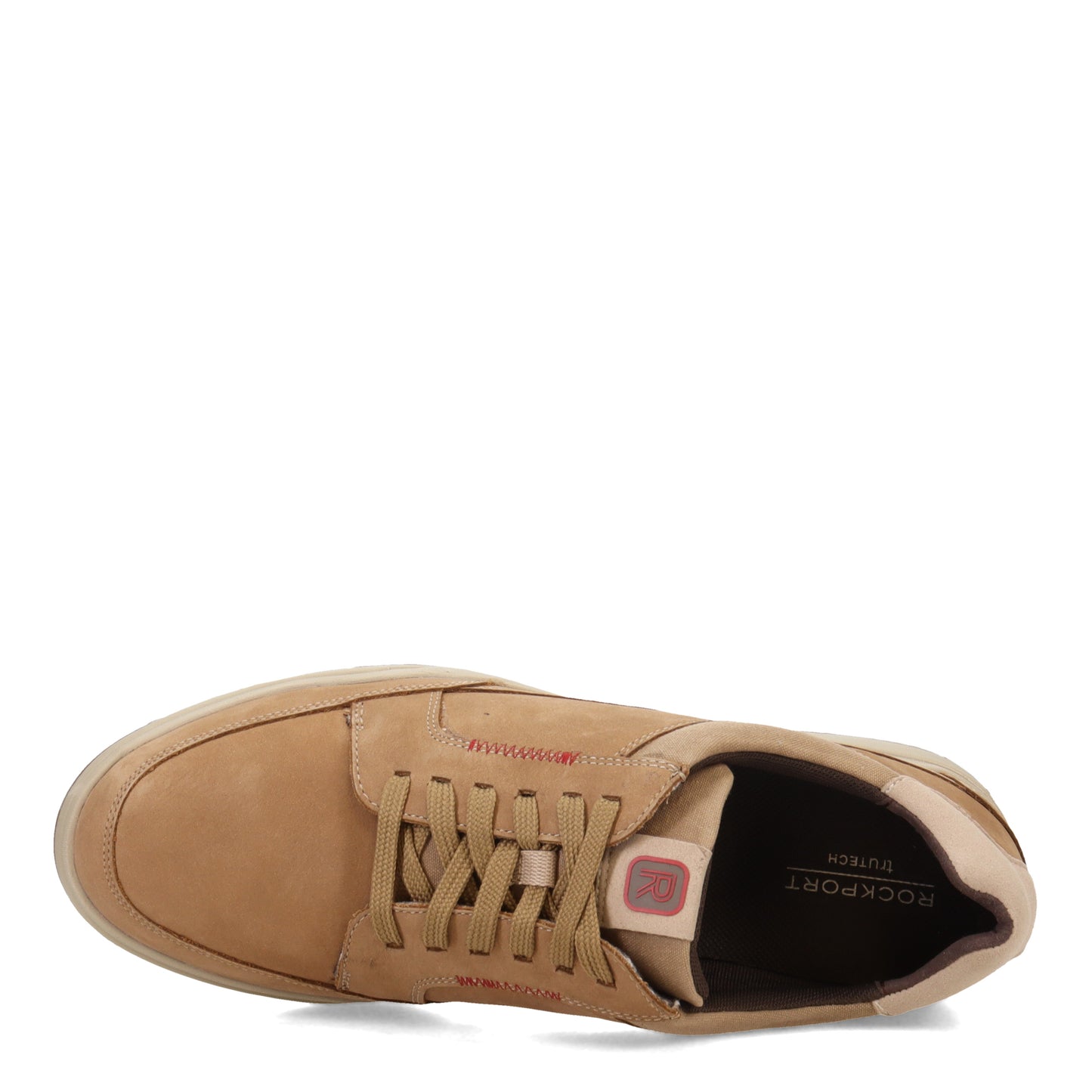 Peltz Shoes  Men's Rockport Bronson Lace To Toe Sneaker VICUNA CI9581