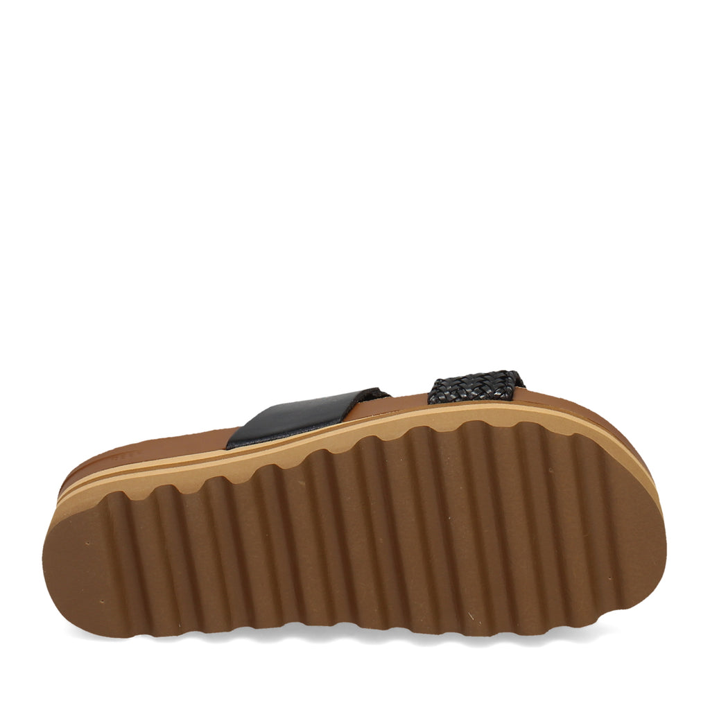 Women's Reef Cushion Vista Hi Slide BLACK BRAID CI9862