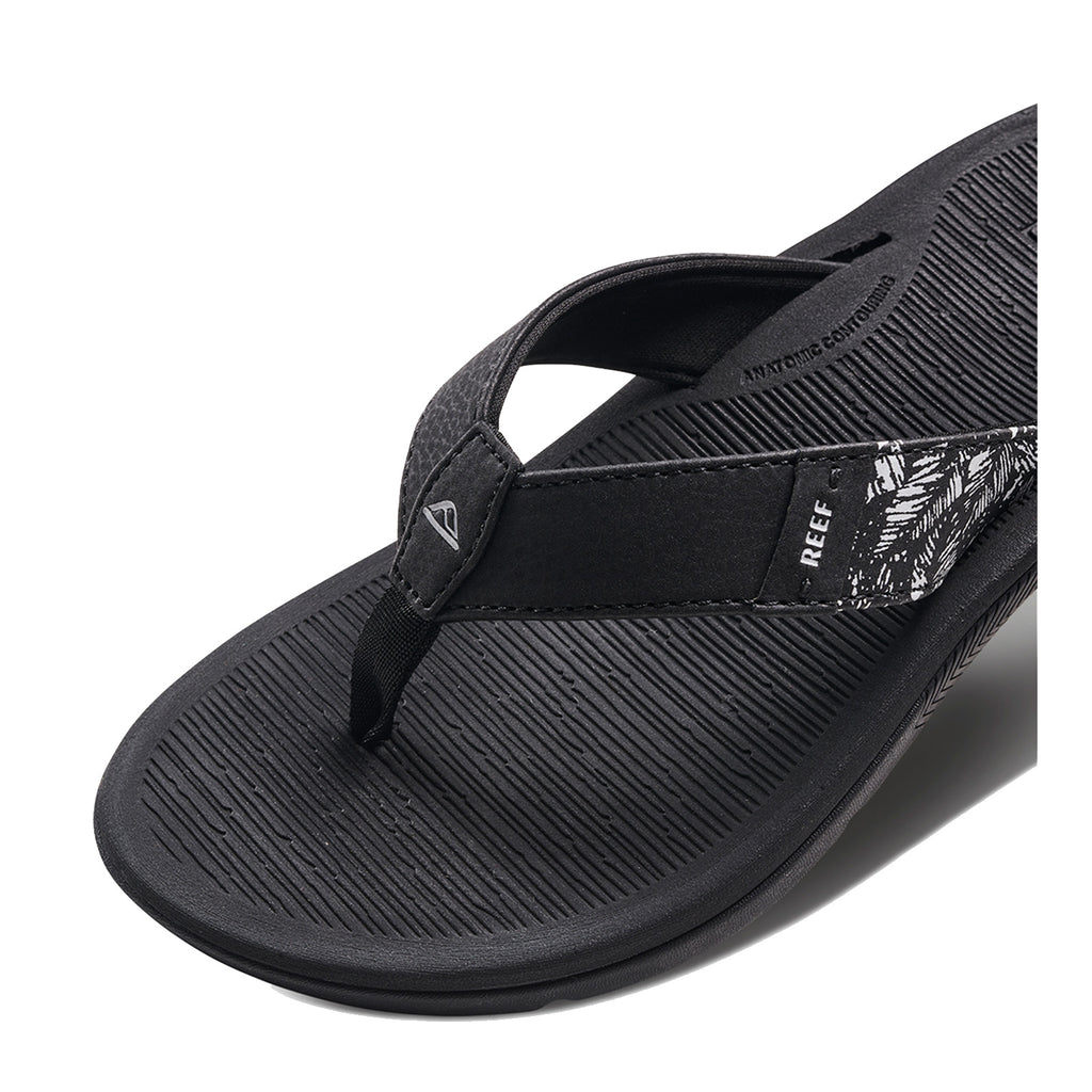 Women's Reef Santa Ana Sandal BLACK  WHITE CJ3624