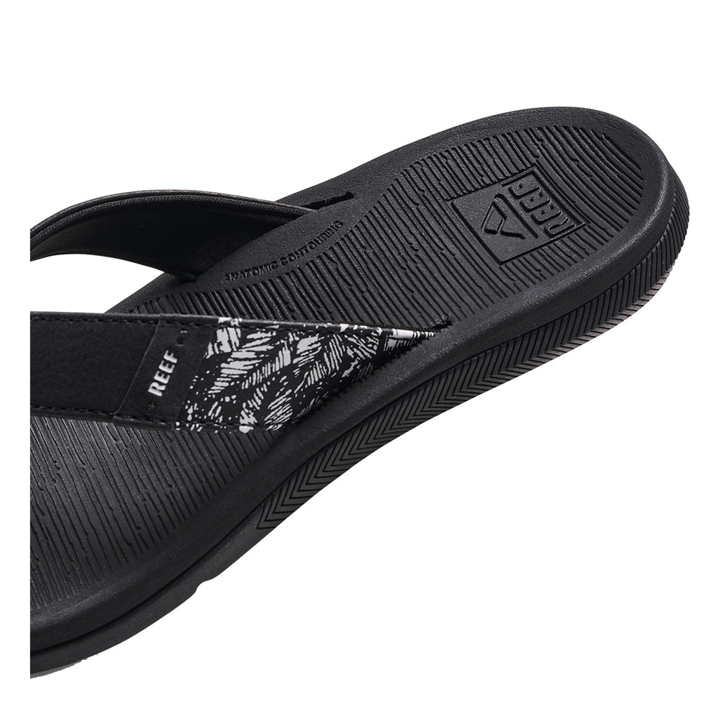 Women's Reef Santa Ana Sandal BLACK  WHITE CJ3624