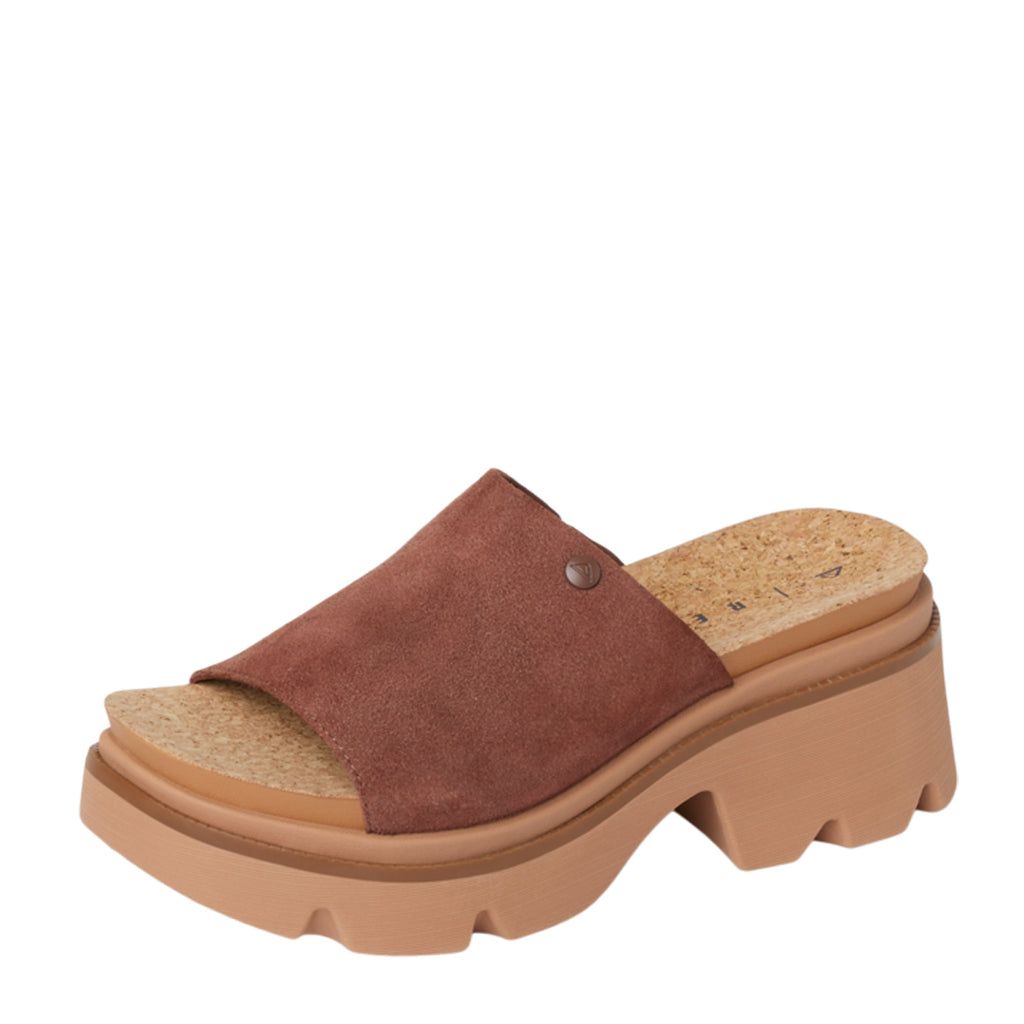 Women's Reef Vista Luxe Evie Sandal BROWN CJ7378