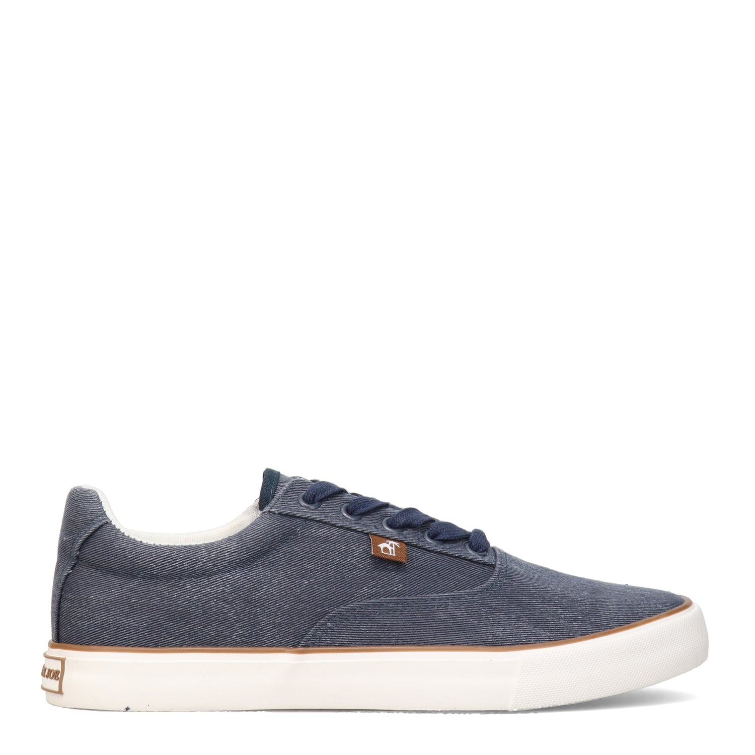 Peltz Shoes  Men's Carribean Joe Rica Canvas Sneaker NAVY WHITE CJMS22101-13U1
