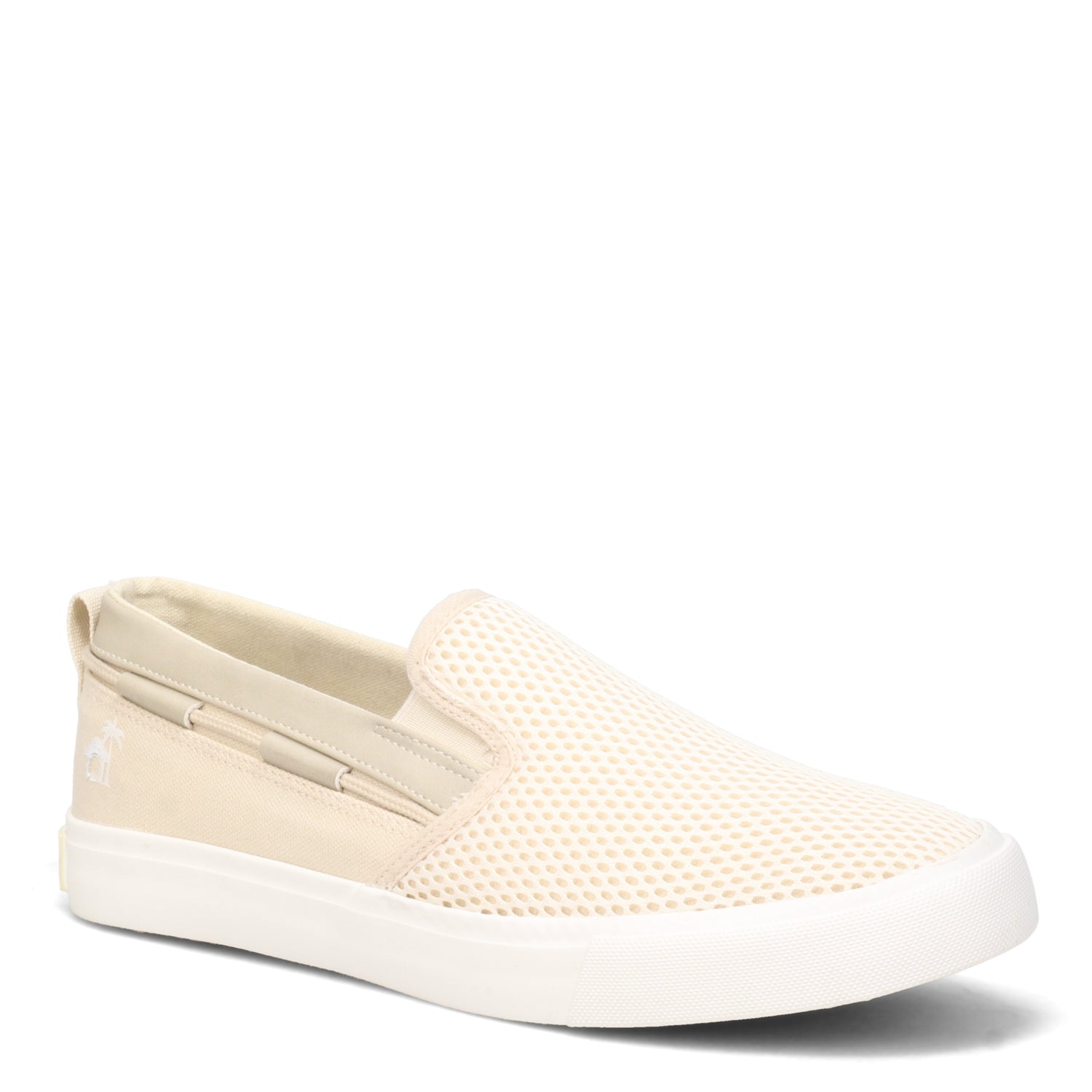 Peltz Shoes  Men's Carribean Joe Ryan Slip-On CREAM CJMS22104-07I1
