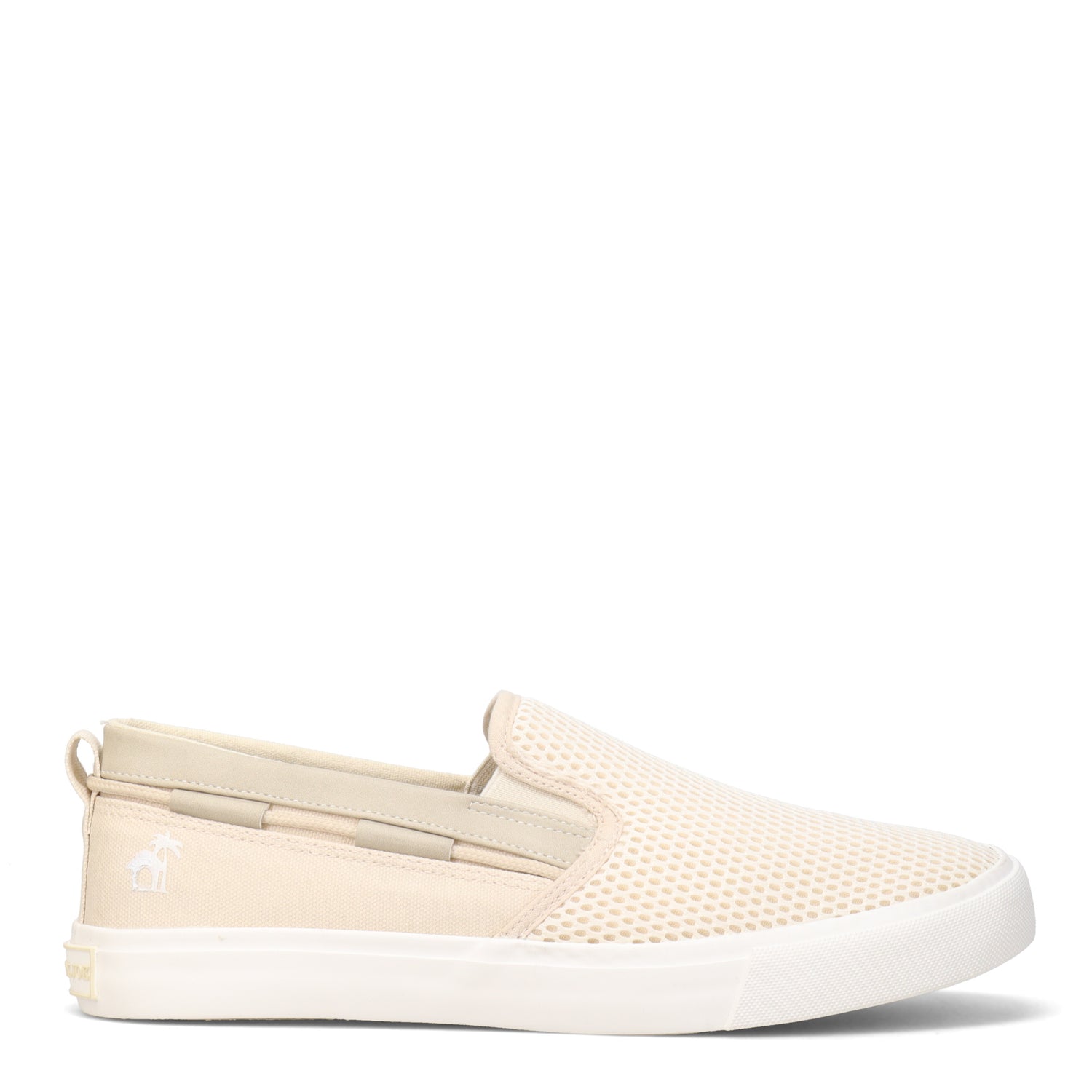 Peltz Shoes  Men's Carribean Joe Ryan Slip-On CREAM CJMS22104-07I1