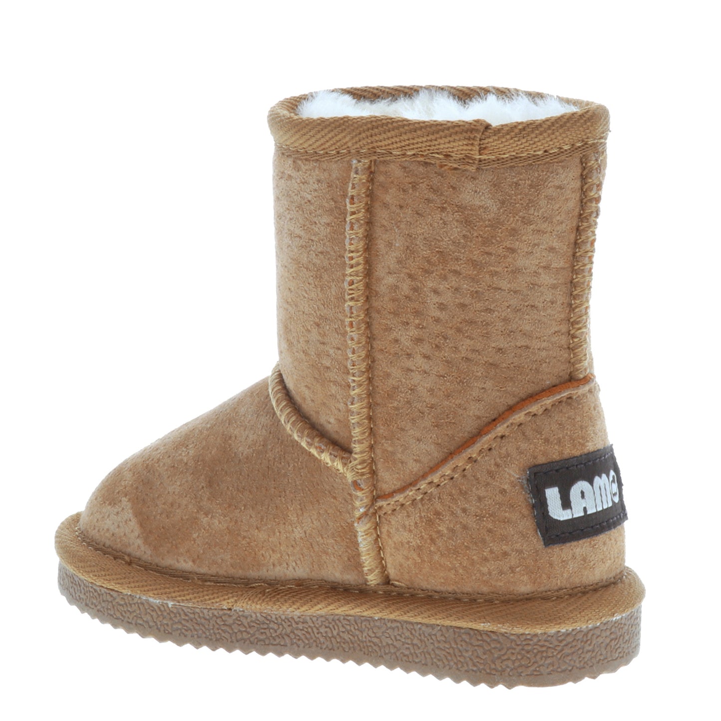 Peltz Shoes  Girl's Lamo Classic Boot – Little Kid & Big Kid` Chestnut CK0712Y-CNT