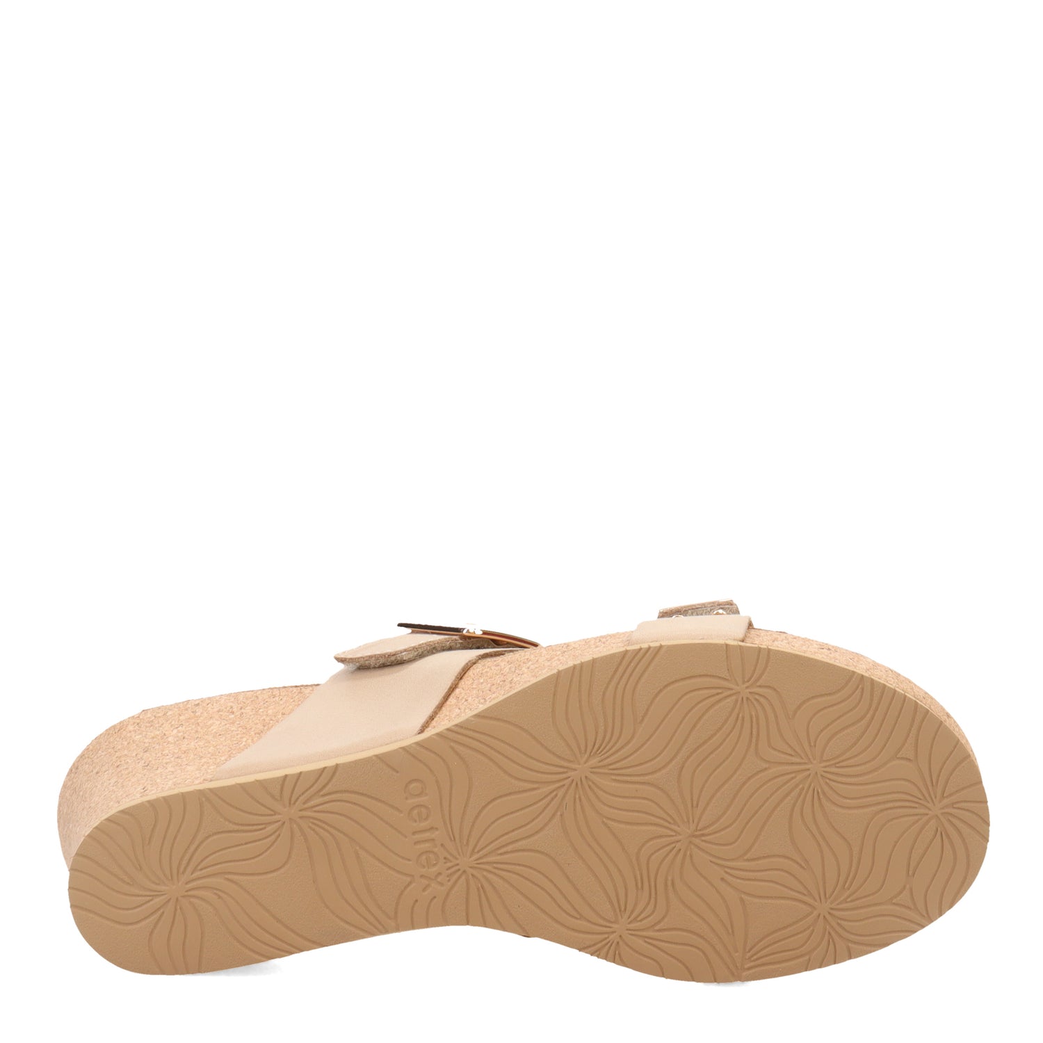 Peltz Shoes  Women's Aetrex Kimmy Sandal IVORY CK311