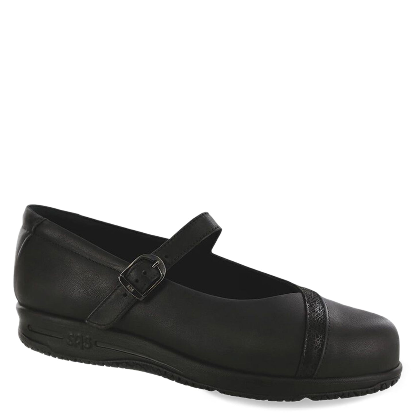 Peltz Shoes  Women's SAS Clare Mary Jane BLACK CLARE BLA