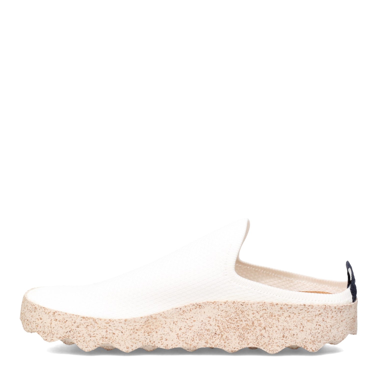 Peltz Shoes  Women's Asportuguesas Clog WHITE NATURAL CLOG-006